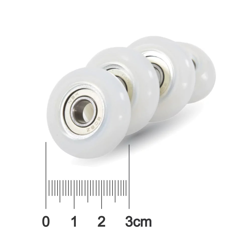 "AeroPilates Folding Reformer Carriage Wheels"