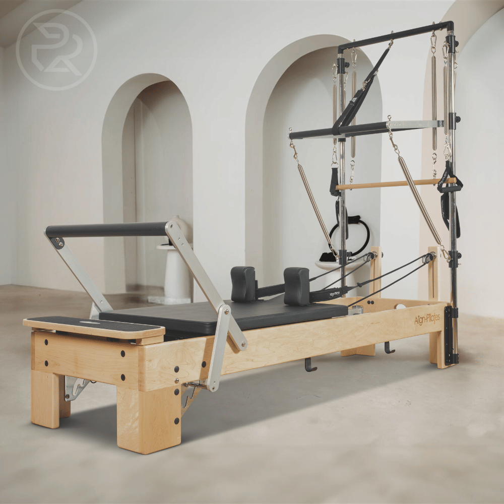 Pilates Reformer with half trapeze AlignPilates Australia Pilates