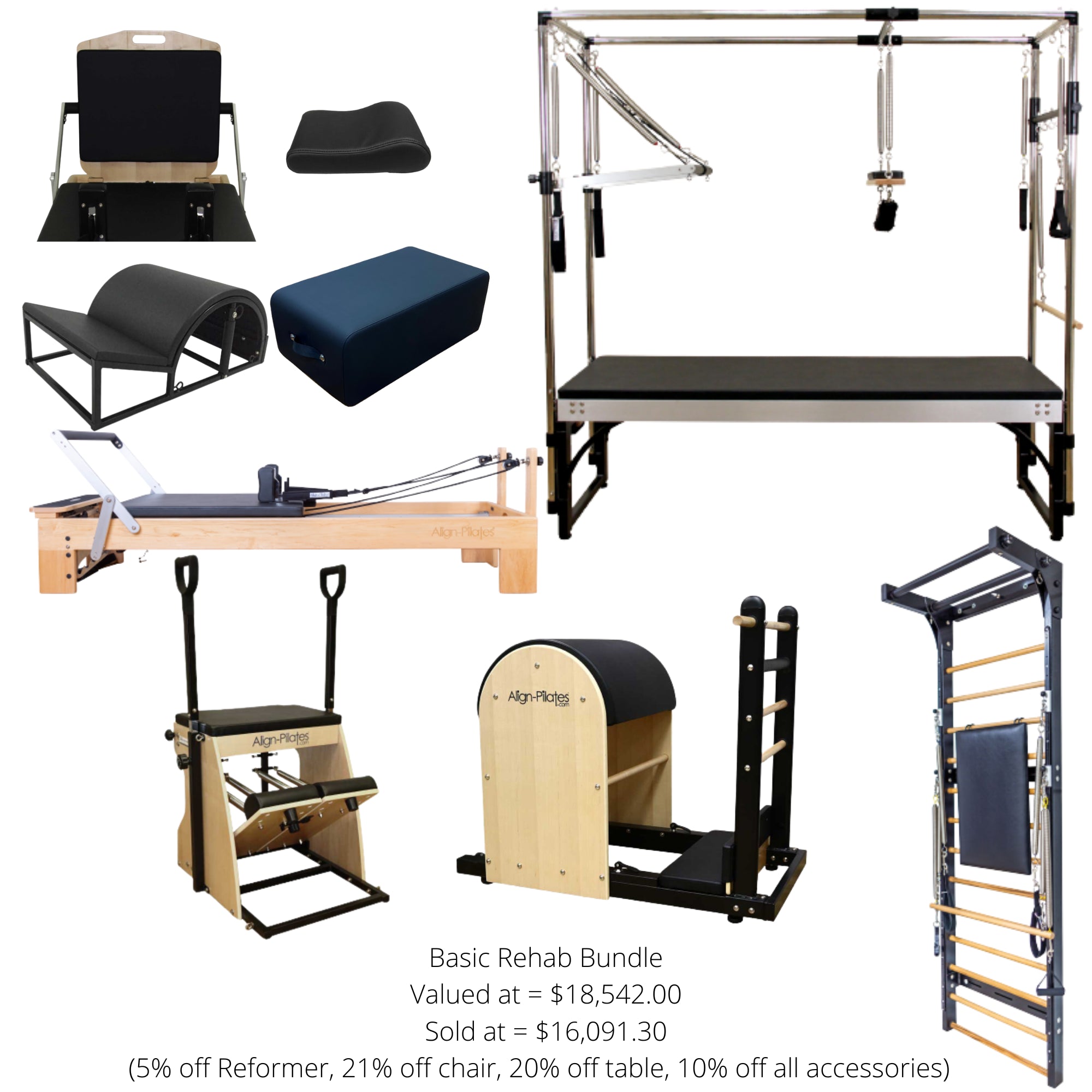 Basic Rehab Bundle Pilates Reformers Australia