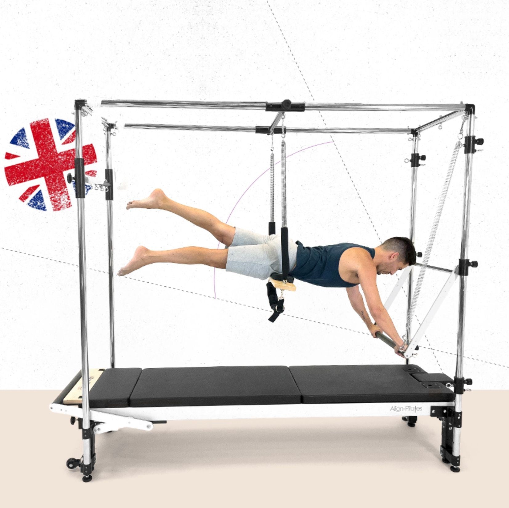 Align-Pilates® C Reformer with Trapeze