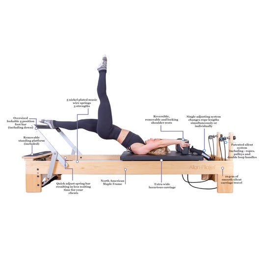 Align-Pilates® M8 Wood Reformer
