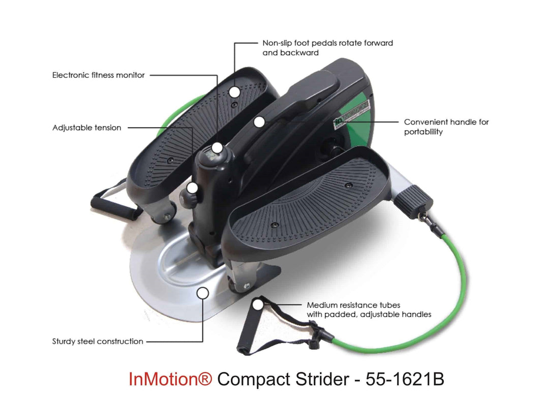 "Stamina® InMotion® Compact Strider Elliptical Model 55-1621"