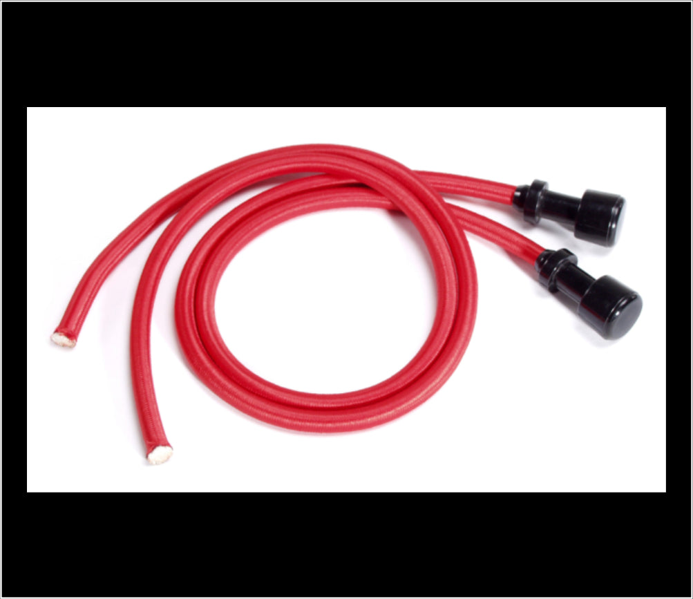 "AeroPilates Red Power Cords"