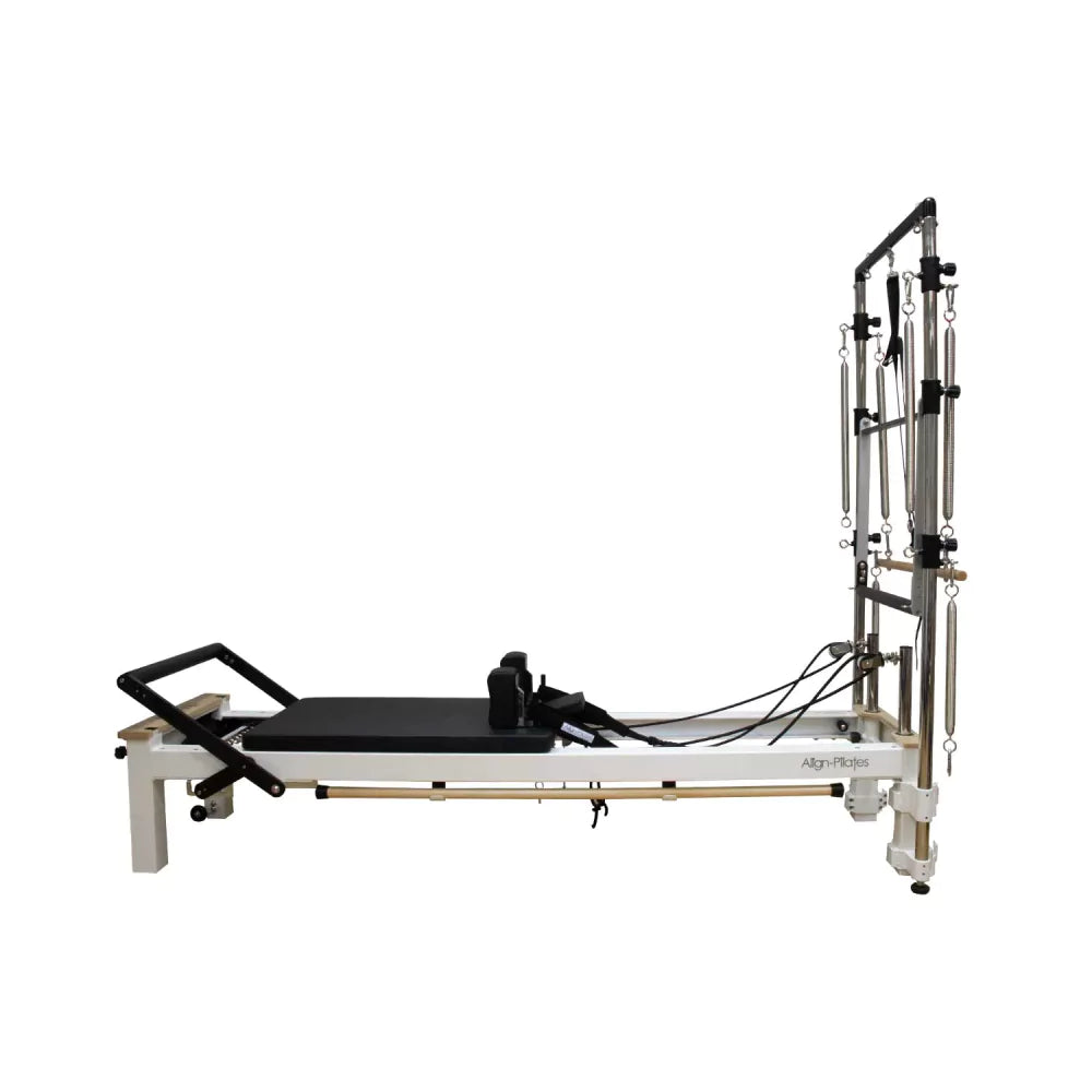C8-S Pilates Reformer with half cadillac or half trapeze