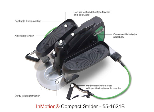Stamina® InMotion® Compact Strider Elliptical Model 55-1621